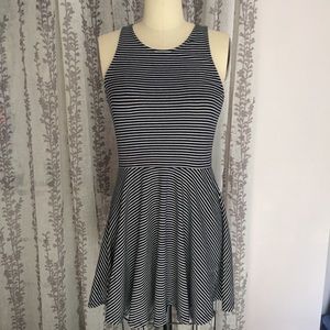 MINKPINK Striped Skater Dress